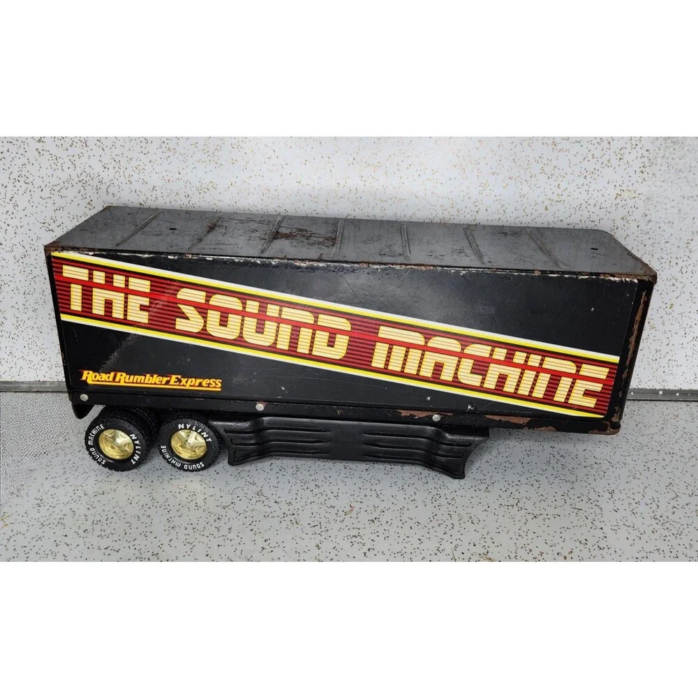 Nylint Sound Machine Road Rumbler Pressed Steel Semi Truck 89 Freightliner Works